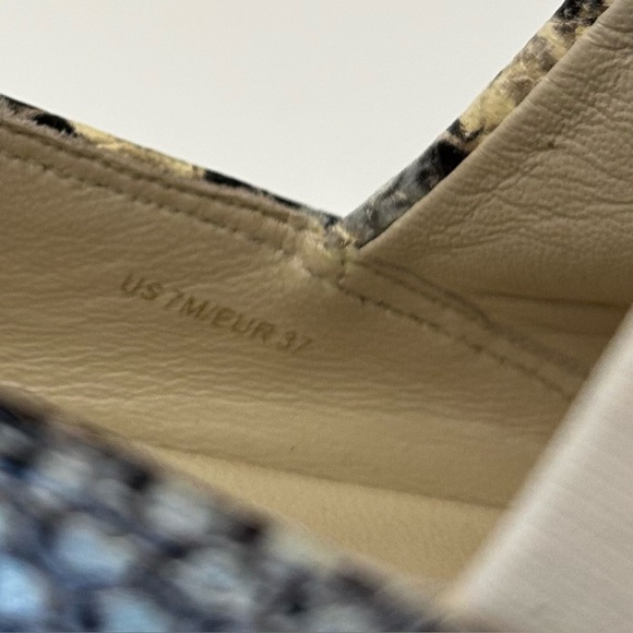 VINCE Saxon 2 Snake Embossed Platform Slip-On Sneakers - Picture 12 of 12